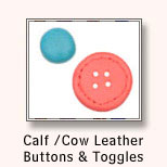 Leather Buttons & Toggles