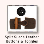 Leather Buttons & Toggles