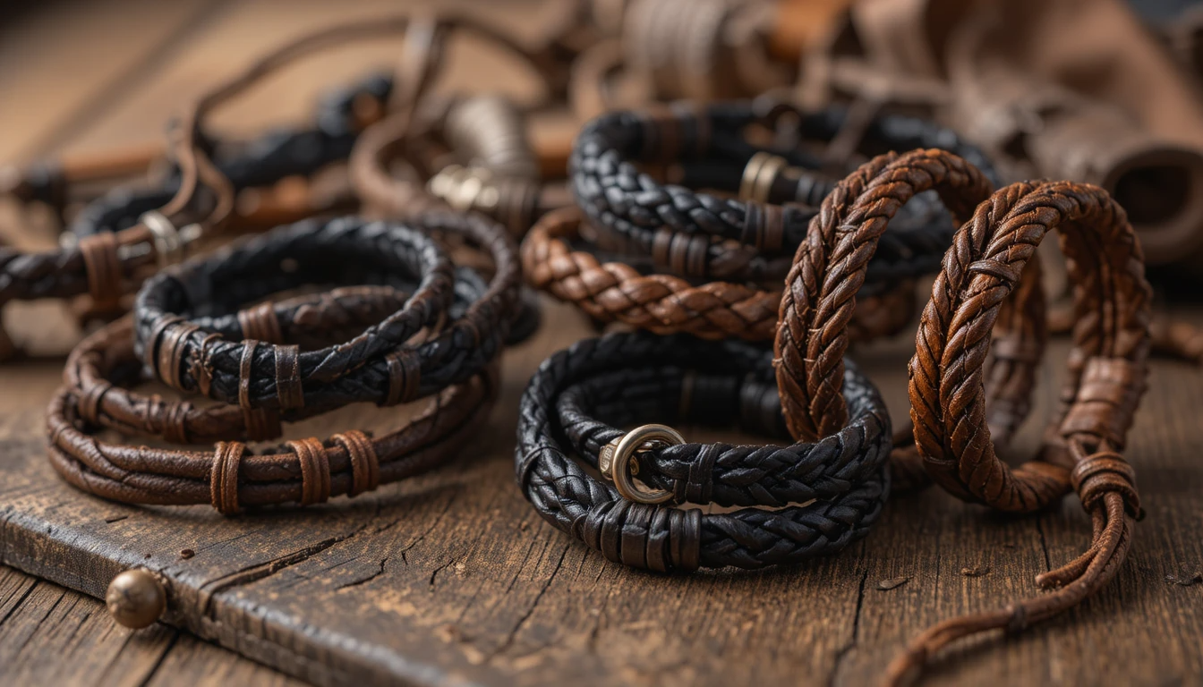 Crafting Style & Strength: Top Leather Bracelet Manufacturers in Delhi Crafting Style & Strength: Top Leather Bracelet Manufacturers in Delhi