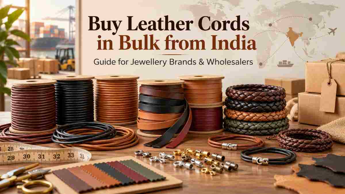 How Can You Buy Leather Cords in Bulk from India?