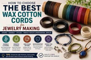 How to Choose the Best Wax Cotton Cords for Jewelry Making