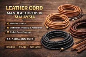 Leather Cords Manufacturers in Malaysia – Premium Quality Leather Jewellery Cords for Global Supply