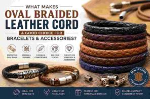 What Makes Oval Braided Leather Cord a Good Choice for Bracelets and Accessories?