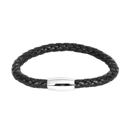Folded Nappa Bolo Leather Bracelet Manufactures in England