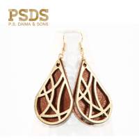 Leather Earing