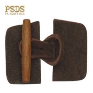 Real Suede Leather Buttons and Toggles Manufacturers in England