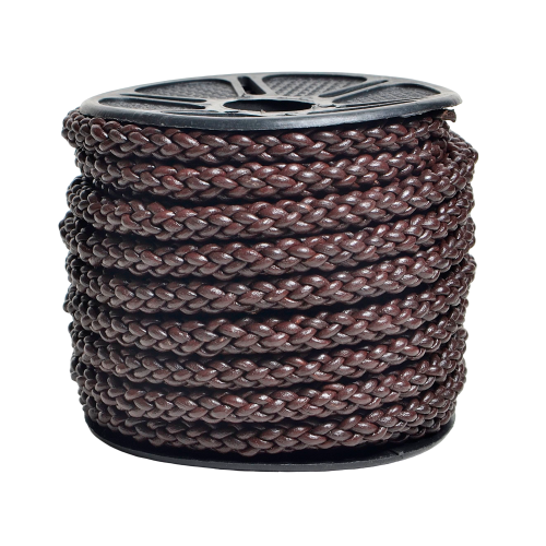 Round Leather Cord (Bolo)-8 Ply * 1 Cord Manufacturers in England