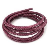 Round Leather Cord (Semi Twisted)-2 Ply x 1 Cord