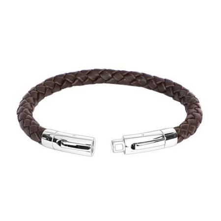 Water Resistant Bolo Braided Leather Bracelet Manufactures in England